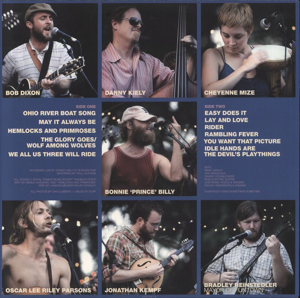 Bonnie Prince Billy Funtown Comedown UK vinyl LP album (LP record)