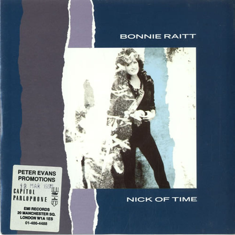 Bonnie Raitt Nick Of Time UK 7" vinyl single (7 inch record / 45) CL530