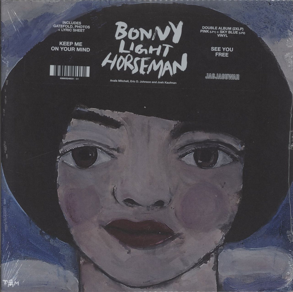 Bonny Light Horseman Keep Me on Your Mind/See You Free - Pink Vinyl and Blue Vinyl - Sealed UK 2-LP vinyl record set (Double LP Album) JAG460