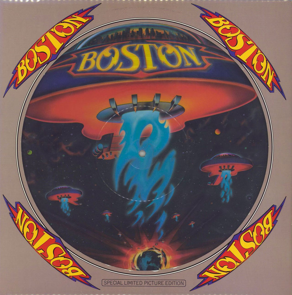 Boston Boston US picture disc LP (vinyl picture disc album) E99-34188