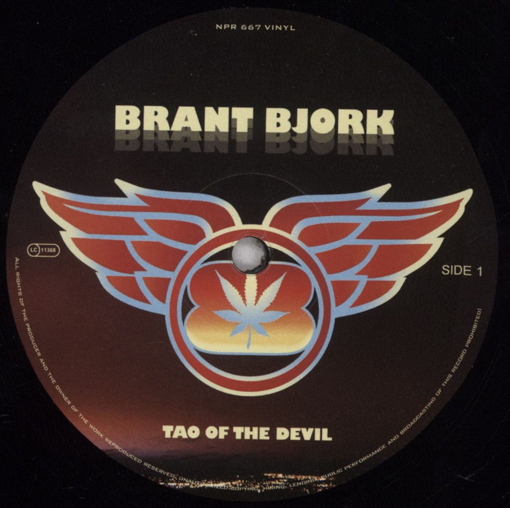 Brant Bjork Tao Of The Devil US vinyl LP album (LP record) BK_LPTA841210