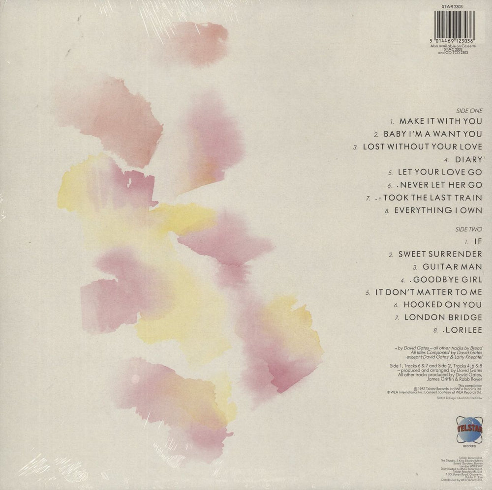 Bread The Collection - Sealed UK vinyl LP album (LP record) 5014469123032