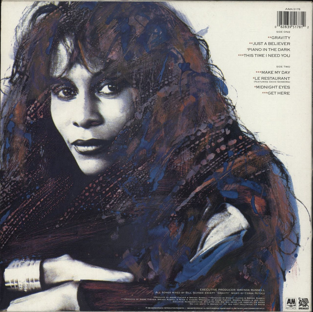 Brenda Russell Get Here UK vinyl LP album (LP record) 082839517812