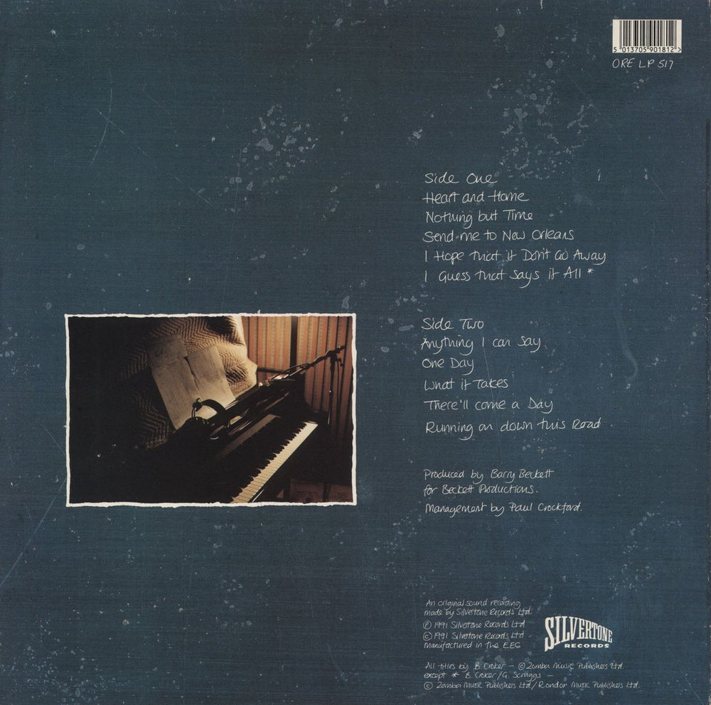 Brendan Croker The Great Indoors UK vinyl LP album (LP record) 5013705901812