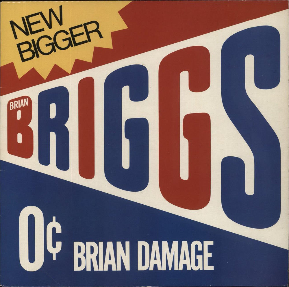 Brian Briggs Brian Damage UK vinyl LP album (LP record) ILPS9644