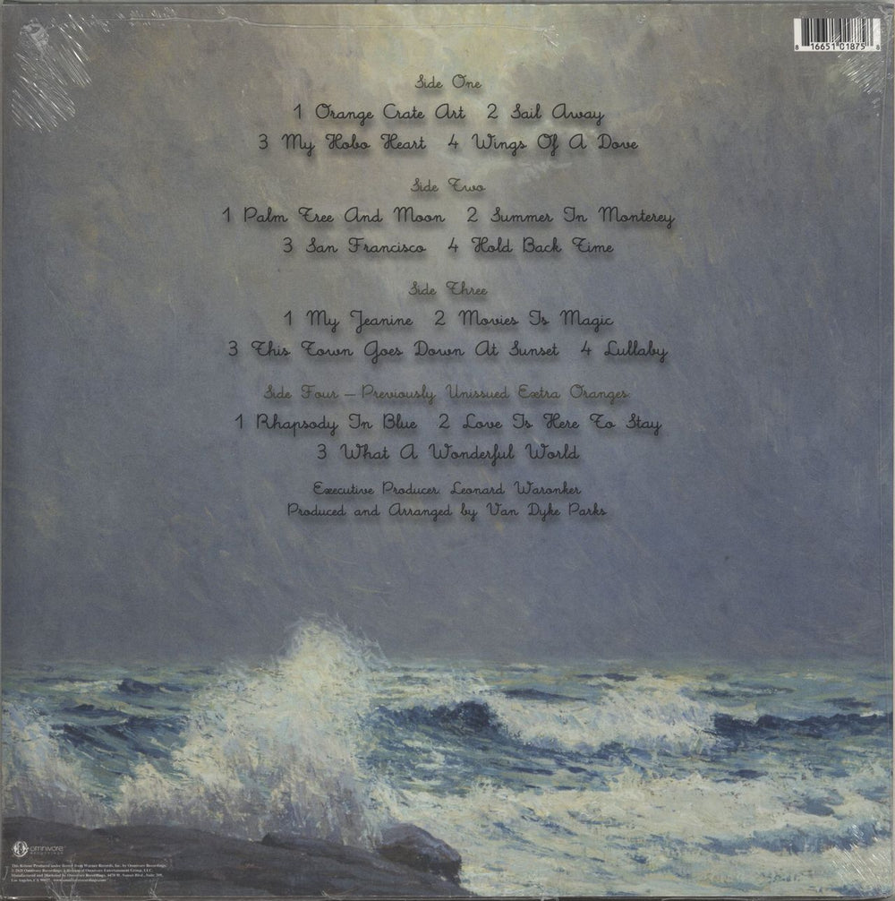 Brian Wilson Orange Crate Art - Sealed US 2-LP vinyl record set (Double LP Album) 816651018758