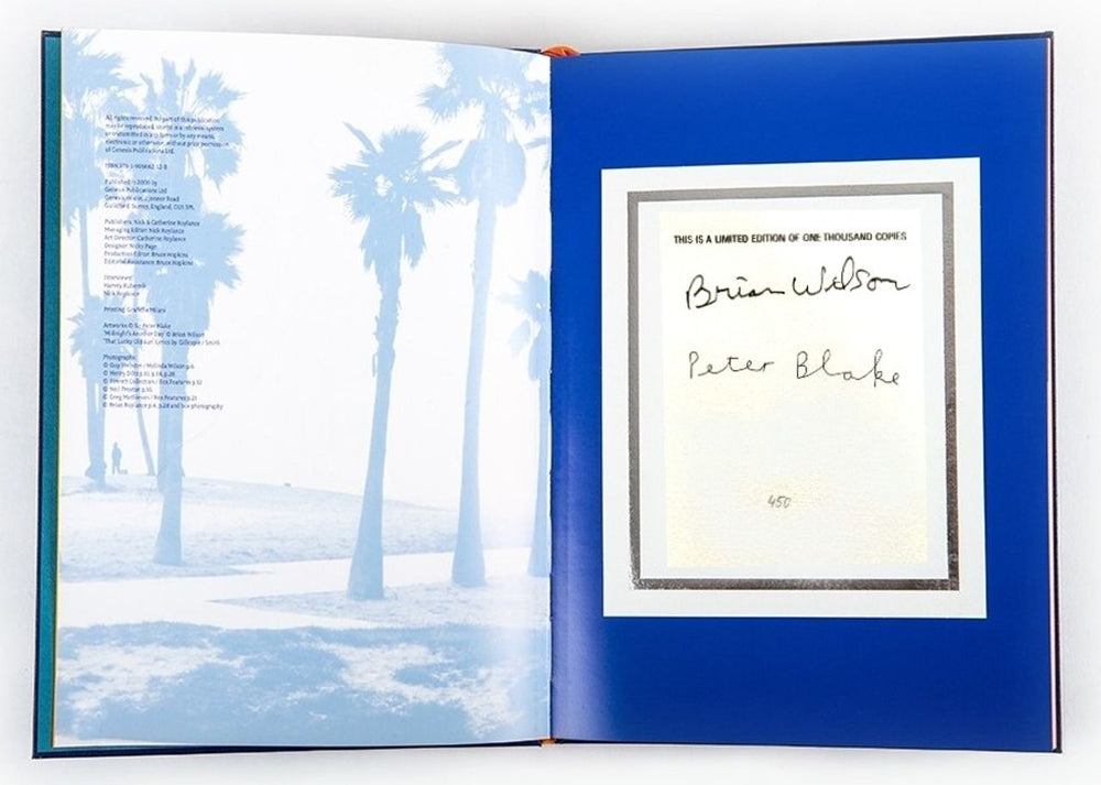 Brian Wilson That Lucky Old Sun - Autographed UK book Deleted