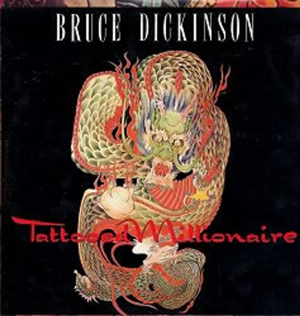 Bruce Dickinson Tatooed Millionaire - Poster Sleeve UK 12" vinyl single (12 inch record / Maxi-single) 12EMP138