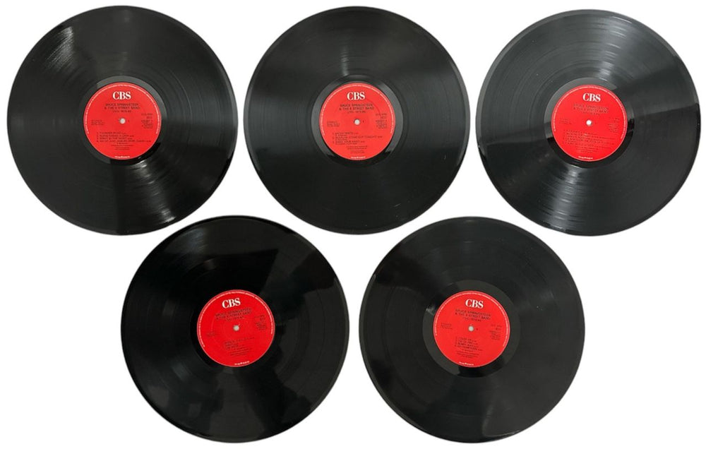 Bruce Springsteen Live 1975-1985 - EX UK Vinyl Box Set 5099745022717