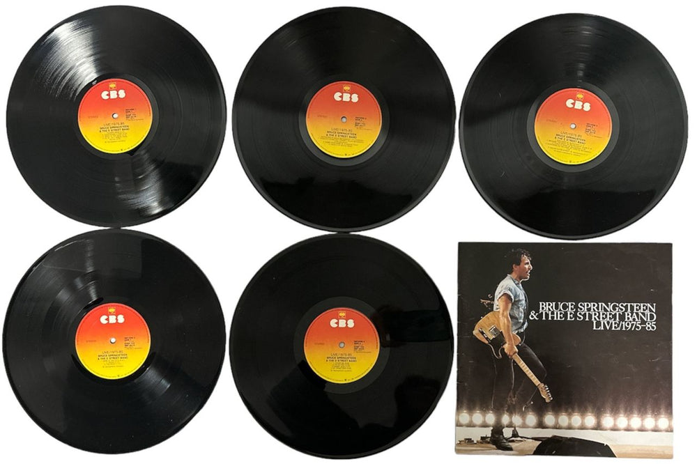 Bruce Springsteen Live 1975-1985 - VG Australian Vinyl Box Set SPRVXLI833069