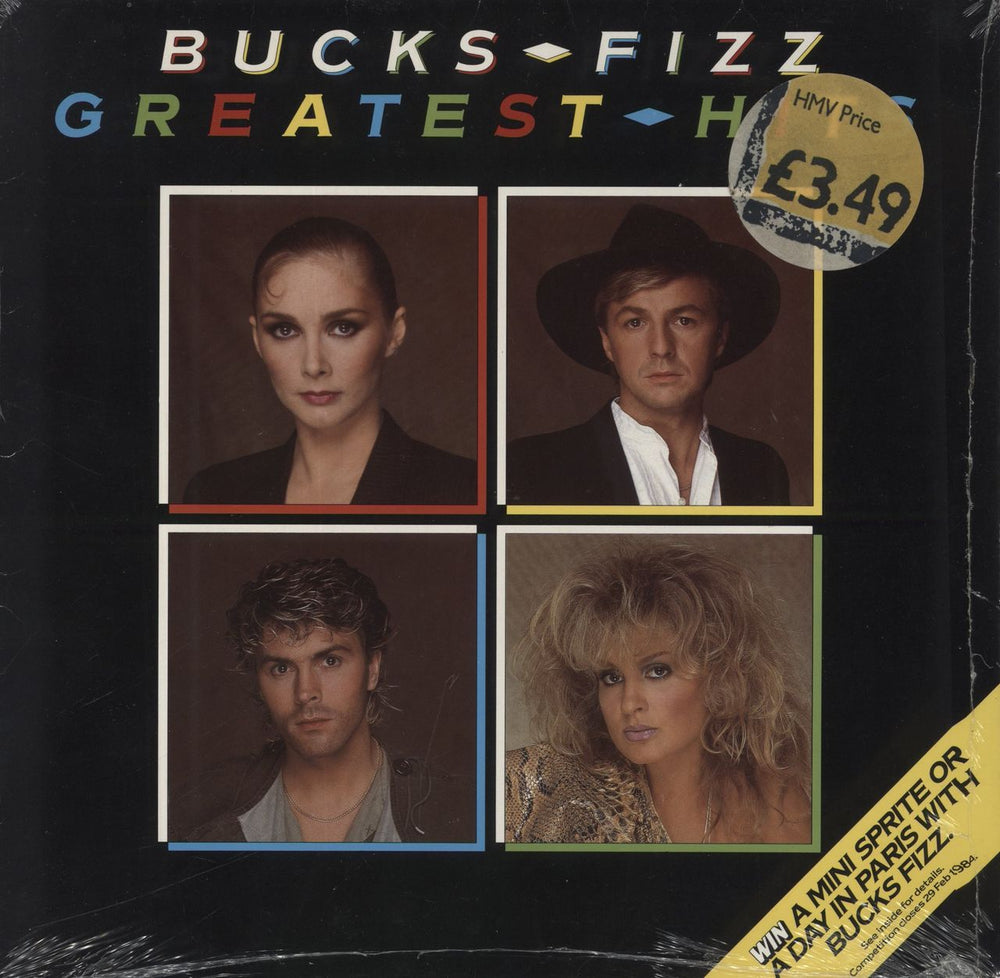 Bucks Fizz Greatest Hits - Competition Sleeve - Sealed UK vinyl LP album (LP record) PL70022