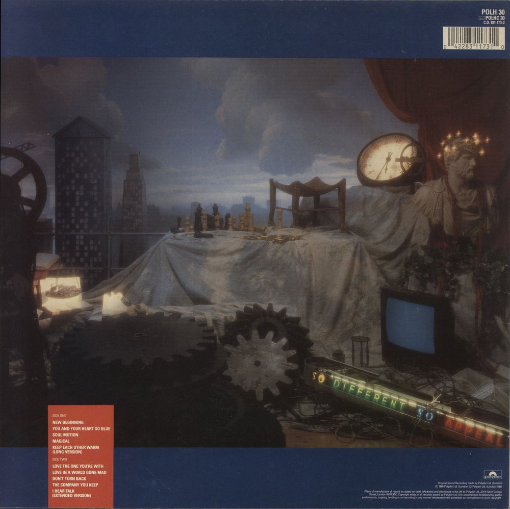 Bucks Fizz Writing On The Wall - Stickered UK vinyl LP album (LP record) 042283117310