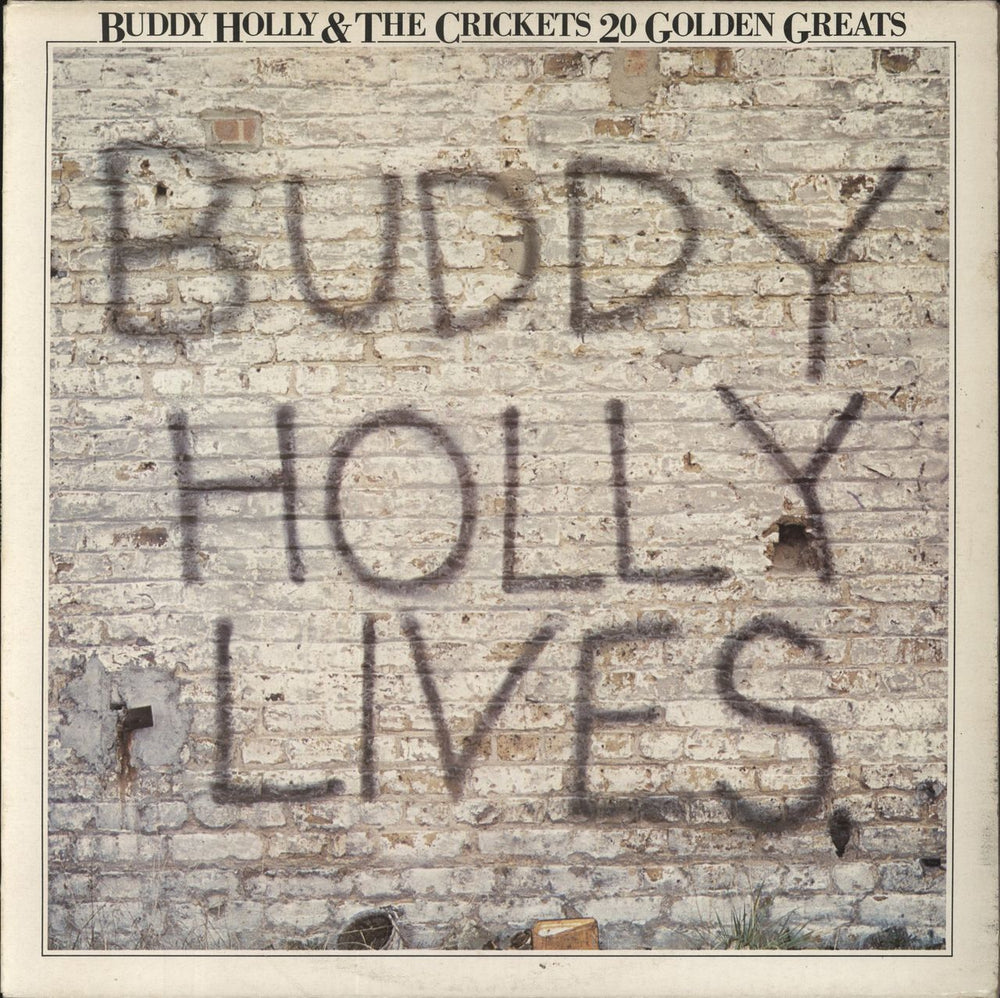 Buddy Holly 20 Golden Greats UK vinyl LP album (LP record) MCTV1