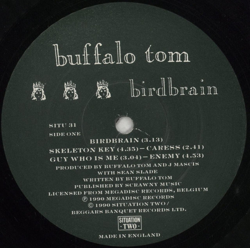 Buffalo Tom Birdbrain - VG UK vinyl LP album (LP record) BUFLPBI853477