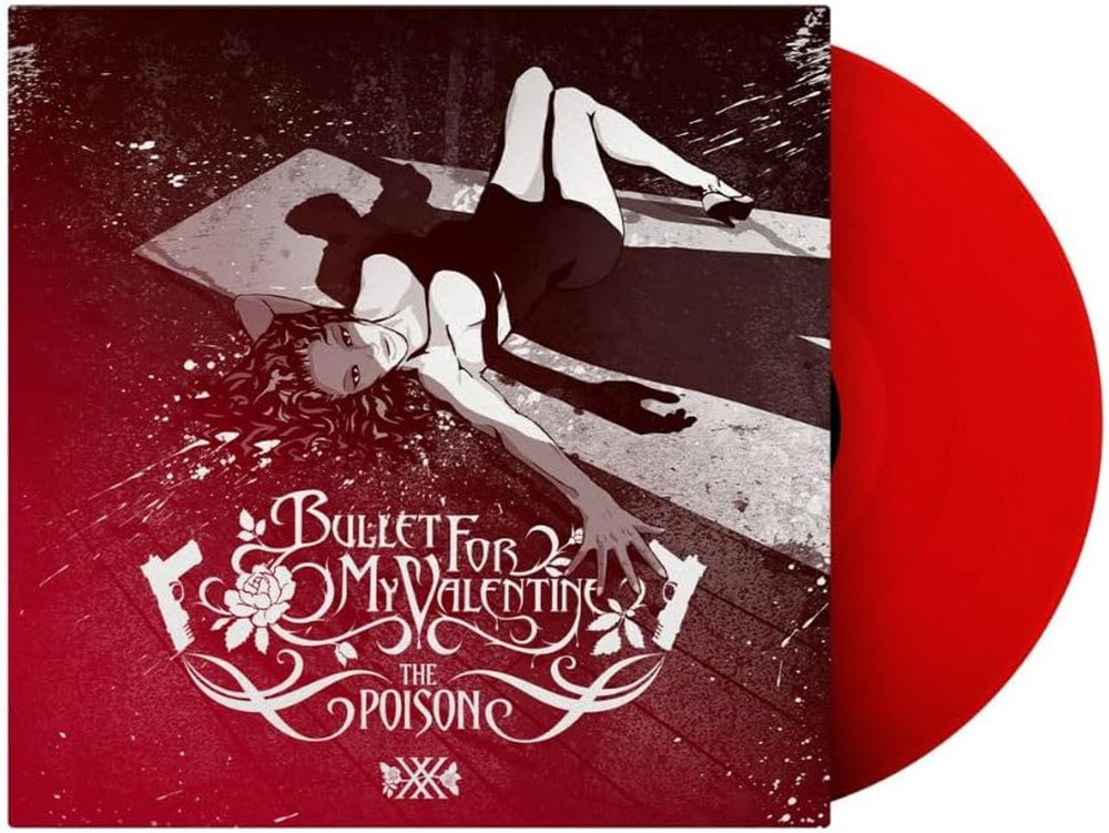 Bullet For My Valentine The Poison XX - 20th Anniversary Edition Transparent Red Vinyl - Sealed UK vinyl LP album (LP record) 198028043618