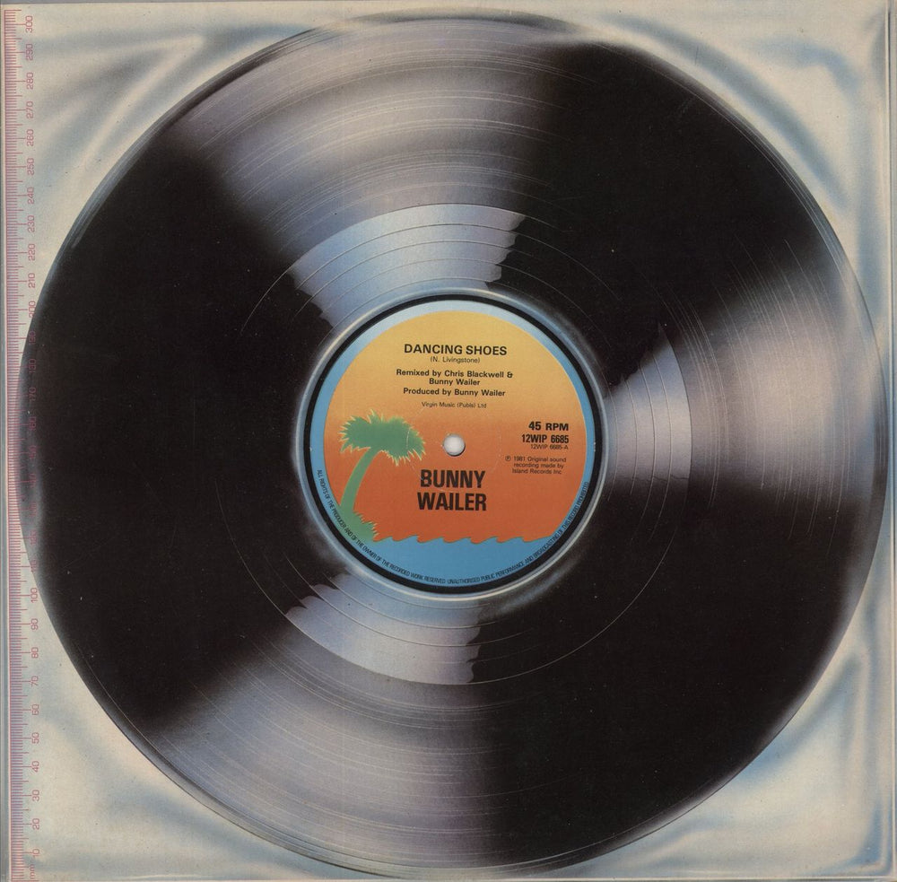 Bunny Wailer Dancing Shoes UK 12" vinyl single (12 inch record / Maxi-single) 12WIP6685