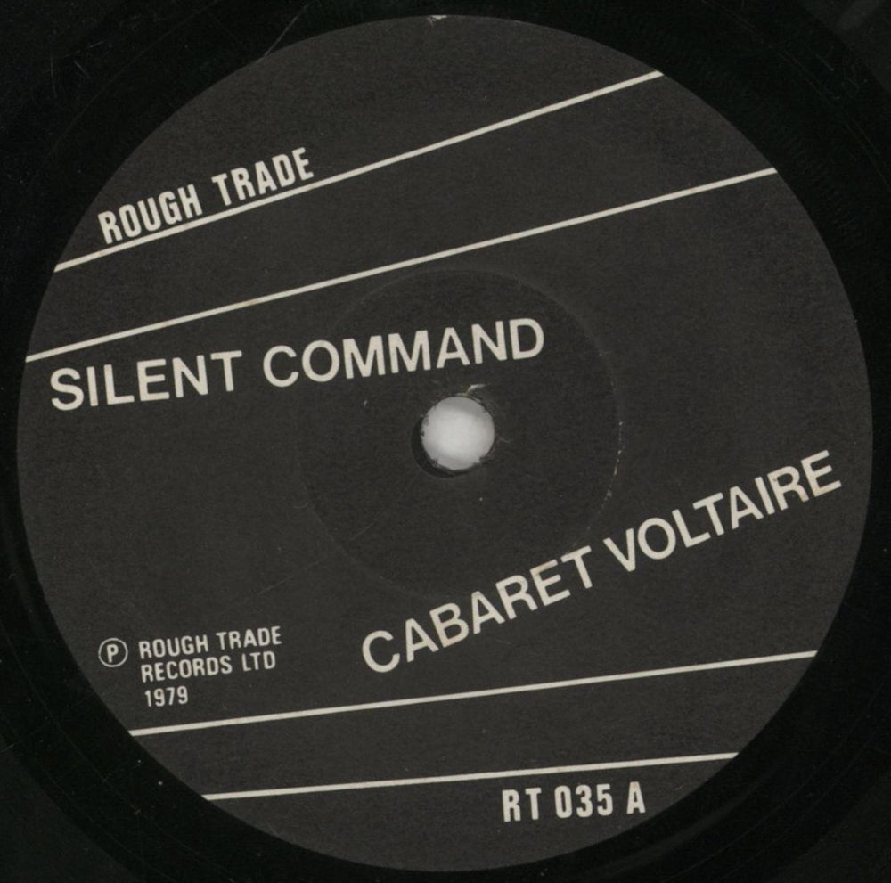 Cabaret Voltaire Silent Command - 1st UK 7" vinyl single (7 inch record / 45) VOL07SI239464