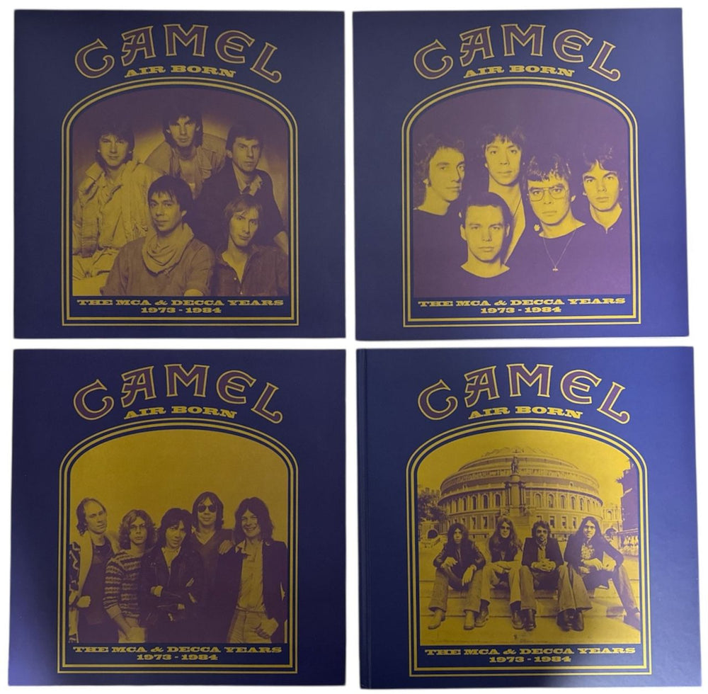 Camel Air Born: The MCA & Decca Years 1973-1984 UK CD Album Box Set C-LDXAI865324