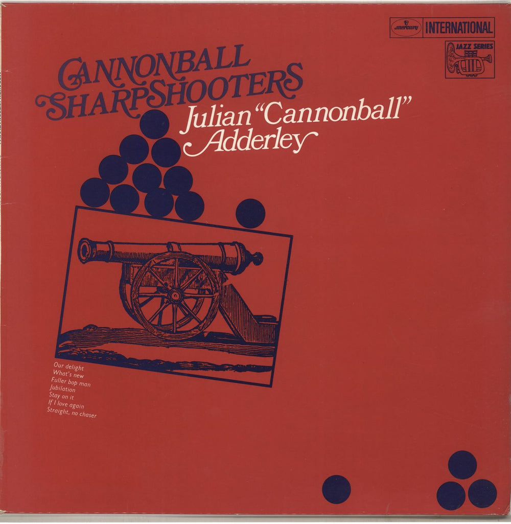 Cannonball Adderley Cannonball's Sharpshooters UK vinyl LP album (LP record) SMWL21027