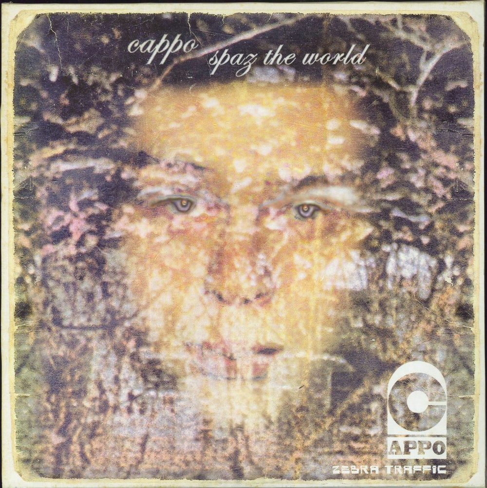 Cappo Spaz The World UK 2-LP vinyl record set (Double LP Album) ZEBTRAFLP011