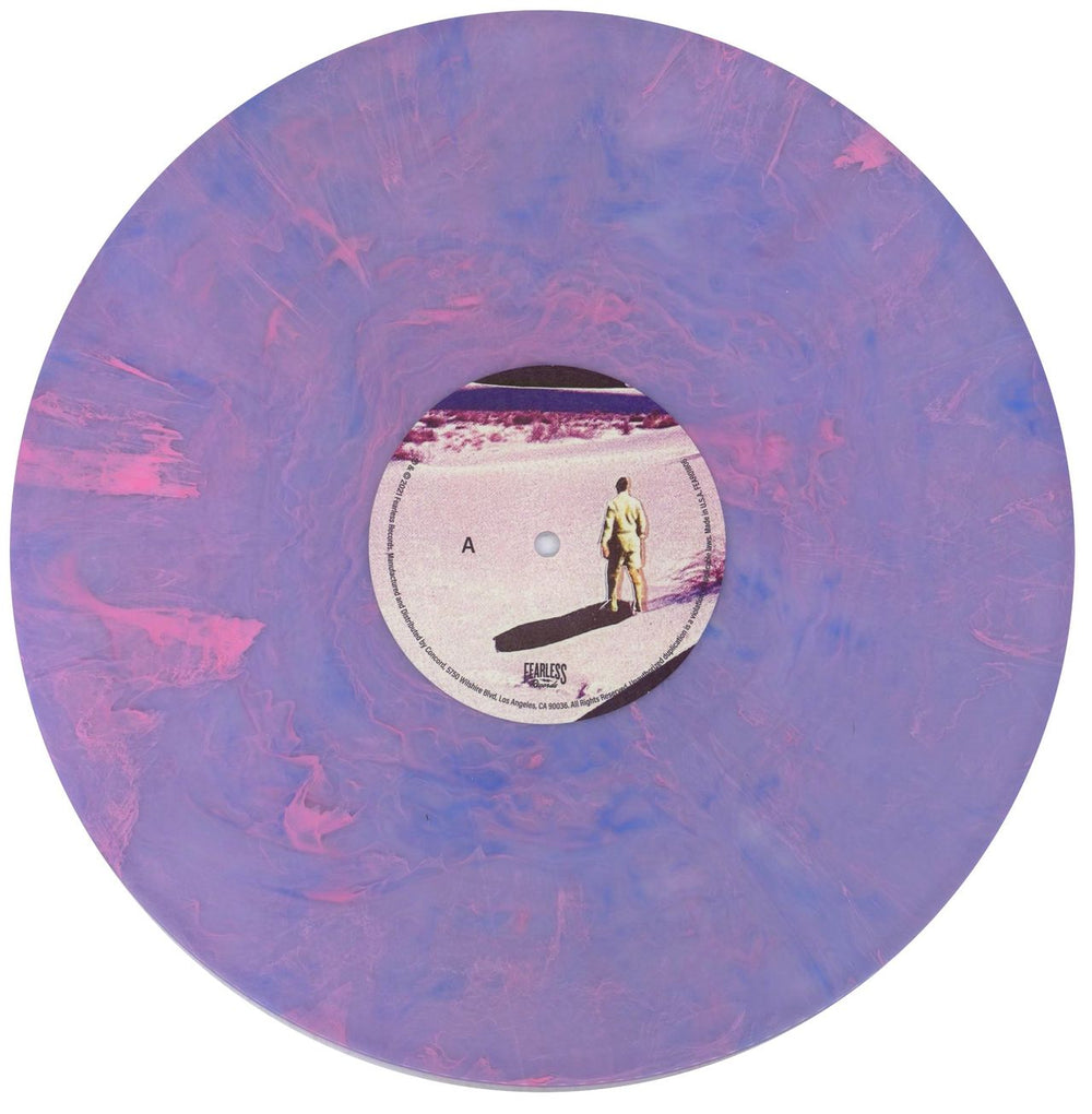 Capstan Seperate - Pink and Purple Swirl Vinyl US vinyl LP album (LP record) 60YLPSE834444