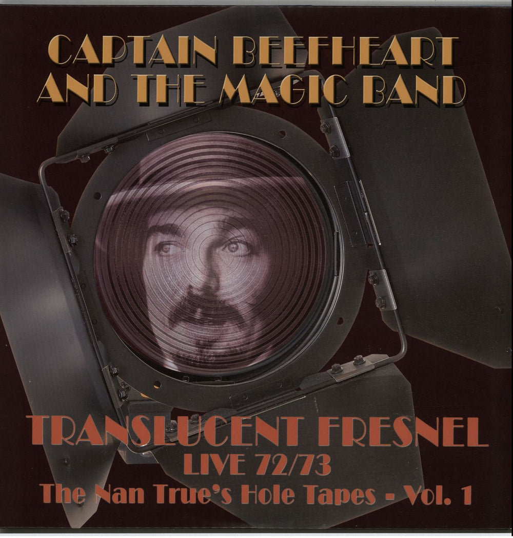 Captain Beefheart & Magic Band Translucent Fresnel Live 72/73 UK 2-LP vinyl record set (Double LP Album) LP8008
