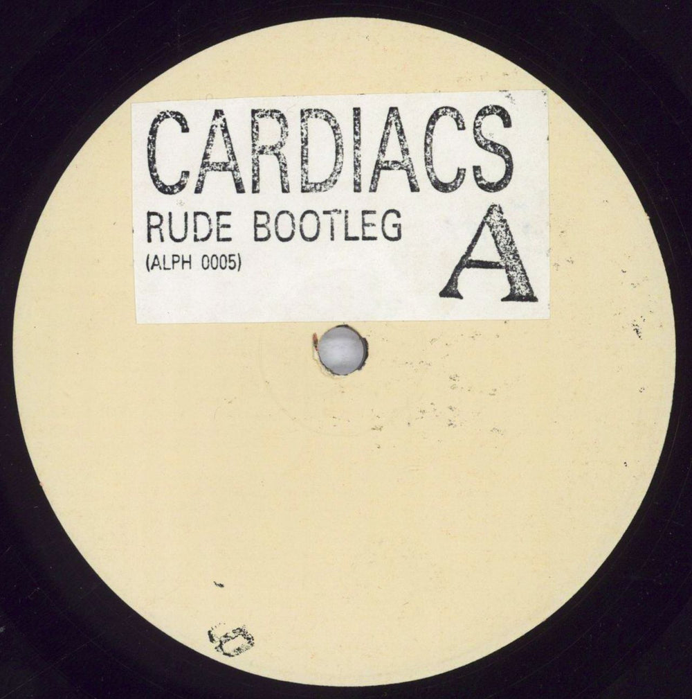 Cardiacs Rude Bootleg - Stickered Labels UK vinyl LP album (LP record) AIALPRU832409