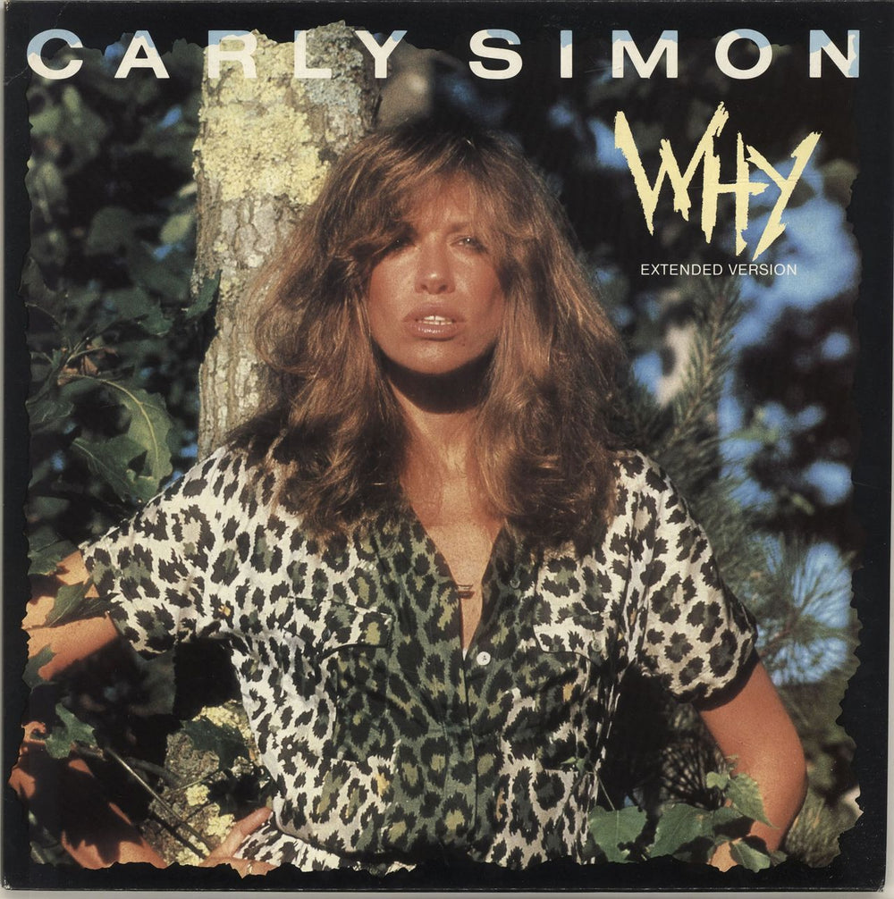 Carly Simon Why UK 12" vinyl single (12 inch record / Maxi-single) K79300T