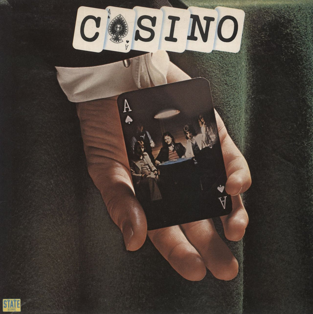 Casino Casino + Press Release UK vinyl LP album (LP record) ETAT5