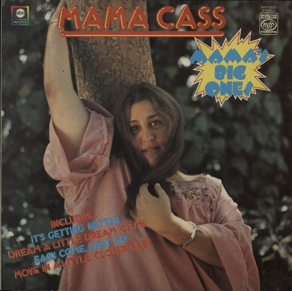 Cass Elliot Mama's Big Ones UK vinyl LP album (LP record) MFP50252