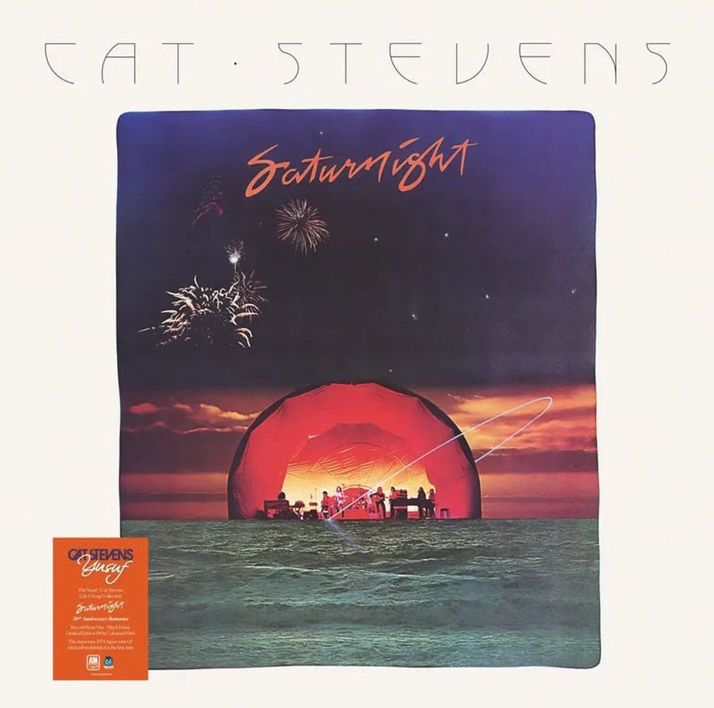 Cat Stevens Saturnight | Live In Tokyo - Tangerine Splatter Vinyl - Sealed UK vinyl LP album (LP record) 602468083009