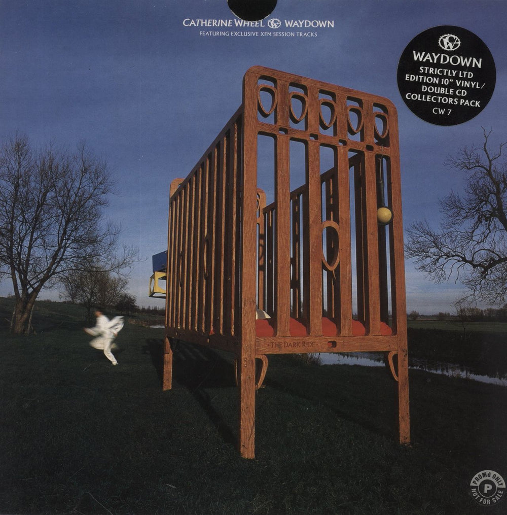 Catherine Wheel Waydown UK Promo 10" vinyl single (10 inch record) CW7