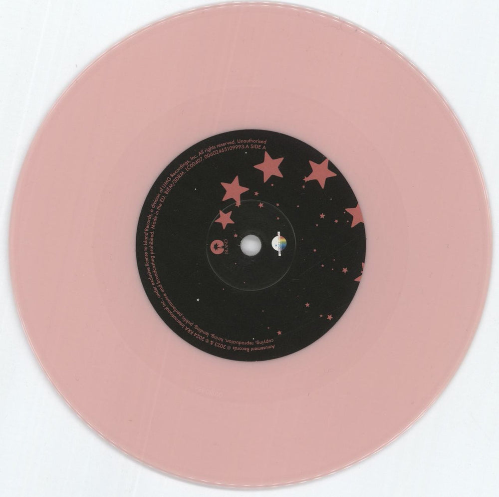 Chappell Roan Pink Pony Club - Pink Vinyl UK 7" vinyl single (7 inch record / 45) VKA07PI877550