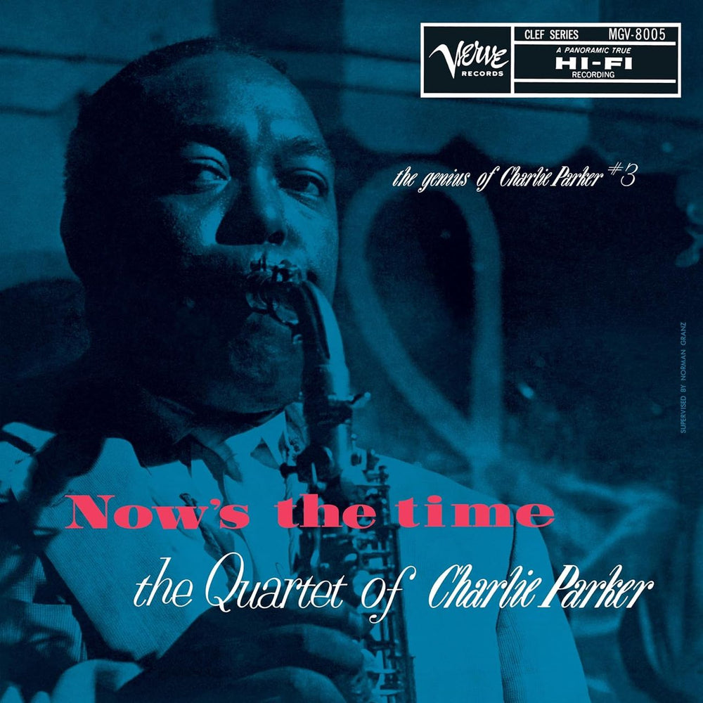 Charlie Parker Now's The Time - 180 Gram Vinyl - Sealed US vinyl LP album (LP record) CIKLPNO830910