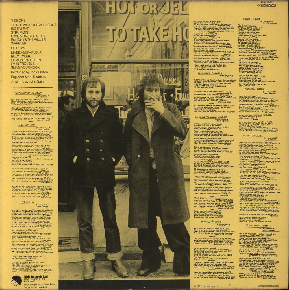 Chas & Dave Rockney UK vinyl LP album (LP record)