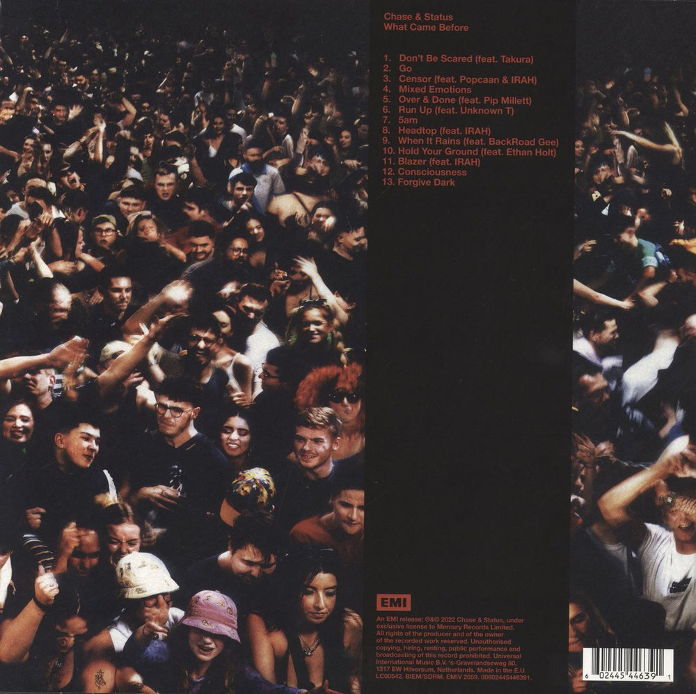 Chase & Status What Came Before UK vinyl LP album (LP record) 602445446391