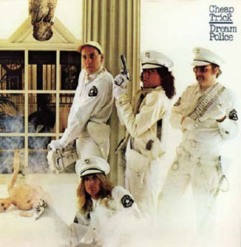 Cheap Trick Dream Police UK CD album (CDLP) 82796944852