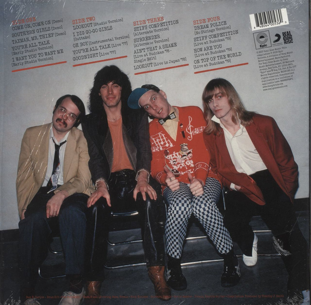 Cheap Trick The Epic Archive, Vol. 1 [1975-1979] - RSD17 - Yellow Vinyl - Shrink & Hype-sticker US 2-LP vinyl record set (Double LP Album) 848064005360