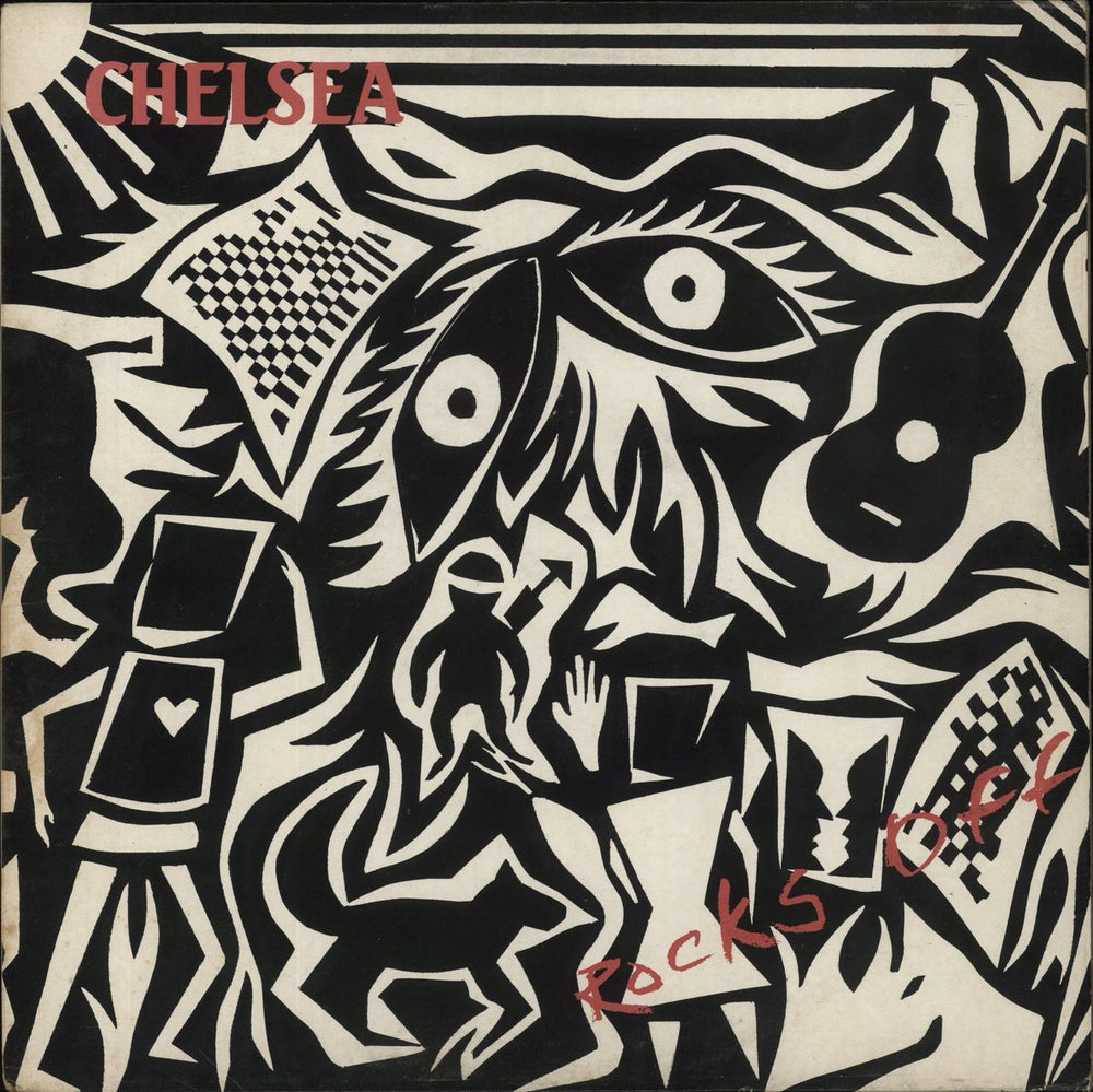 Chelsea Rocks Off UK vinyl LP album (LP record) FREUD14