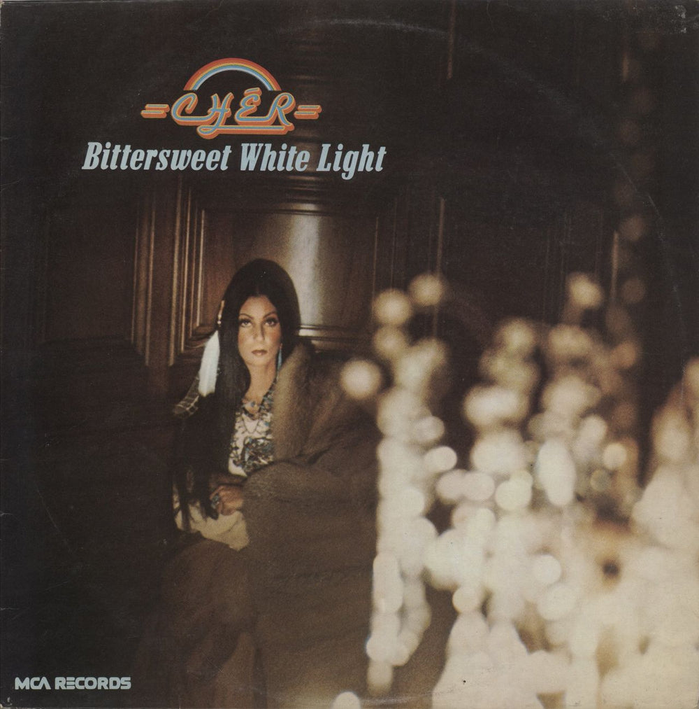 Cher Bittersweet White Light UK vinyl LP album (LP record) MUPS484
