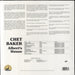 Chet Baker Albert's House - RSD 2021 US vinyl LP album (LP record) 0089353500825
