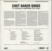 Chet Baker It Could Happen To You: Chet Baker Sings - 180gm Spanish vinyl LP album (LP record) 8436006494659