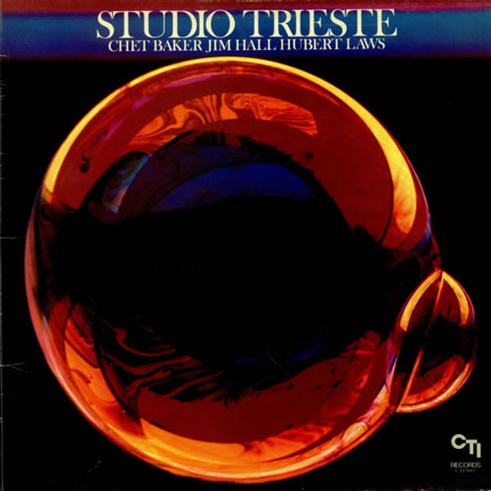 Chet Baker Studio Trieste UK vinyl LP album (LP record) CTI9007
