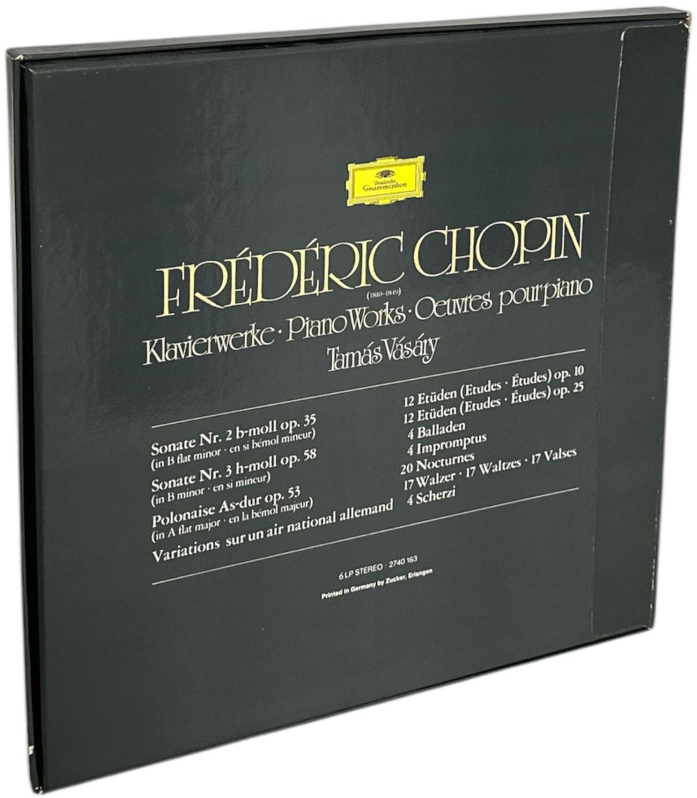 Chopin Chopin: Klavierwerke = Piano Works = Œuvres Pour Piano German Vinyl Box Set