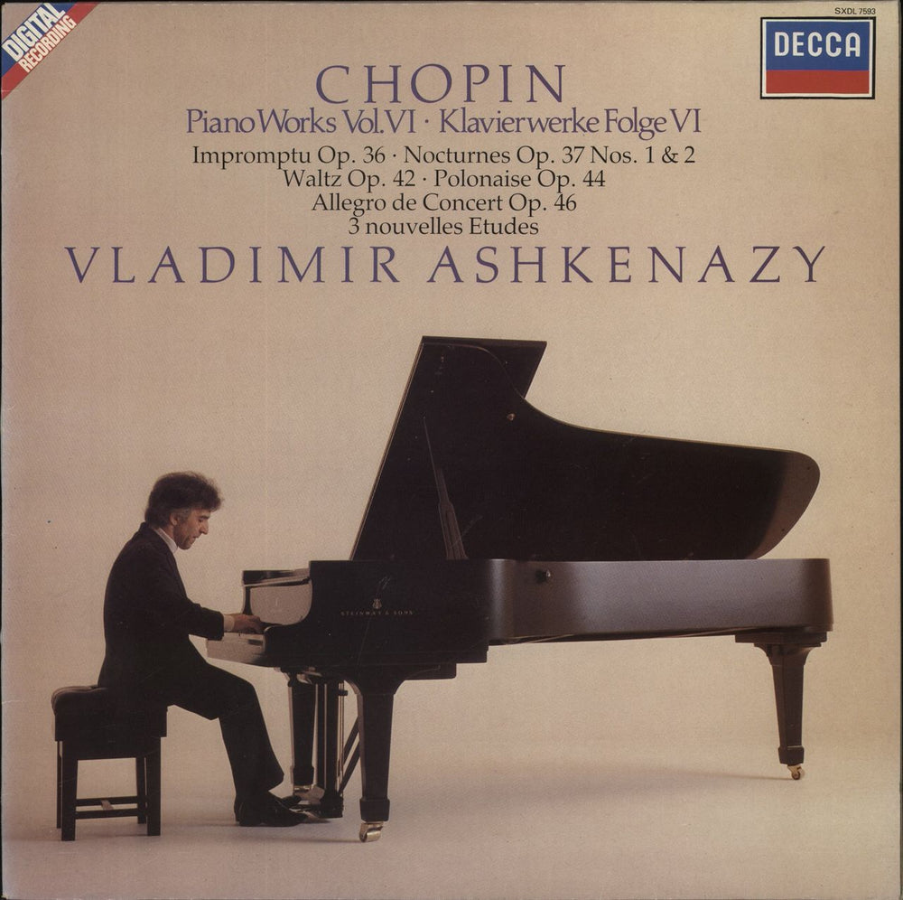 Chopin Chopin: Piano Works Vol.VI Dutch vinyl LP album (LP record) SXDL7593