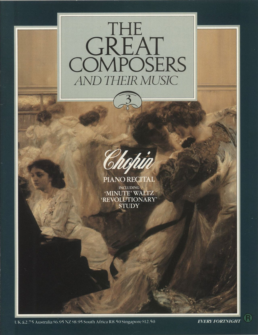 Chopin Piano Recital + Magazine UK vinyl LP album (LP record)