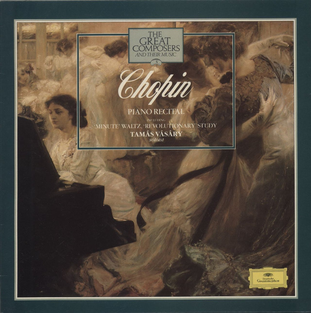 Chopin Piano Recital UK vinyl LP album (LP record) 410480-1