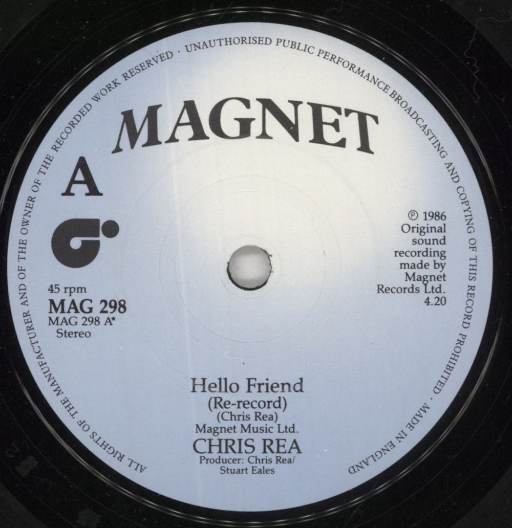 Chris Rea Hello Friend - Double Pack UK 7" vinyl single (7 inch record / 45) REA07HE86351