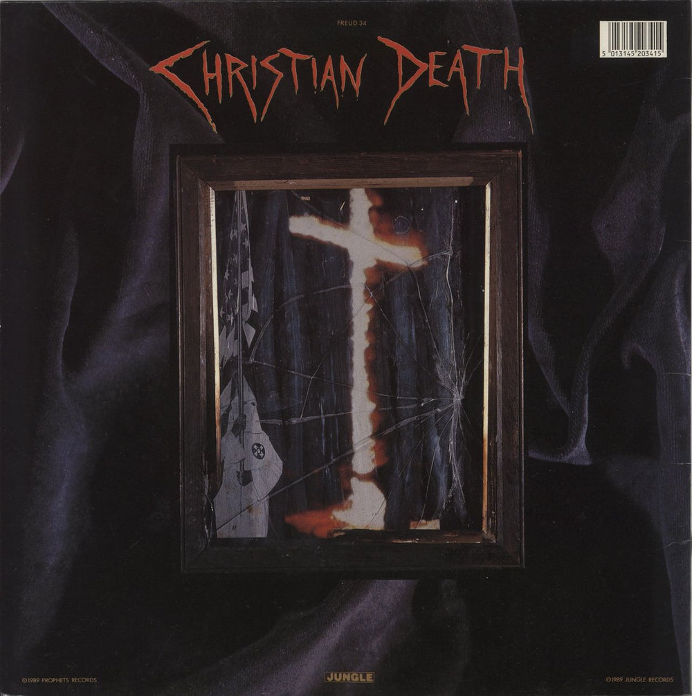 Christian Death All The Love All The Hate - Part Two: All The Hate + Sticker UK vinyl LP album (LP record) 5013145203415