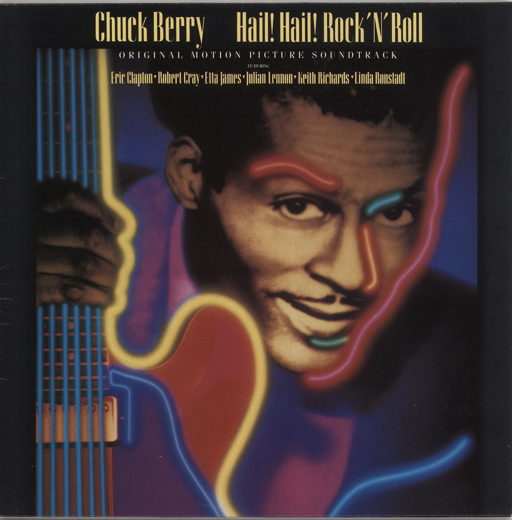 Chuck Berry Hail! Hail! Rock 'N' Roll UK vinyl LP album (LP record) MCF3411